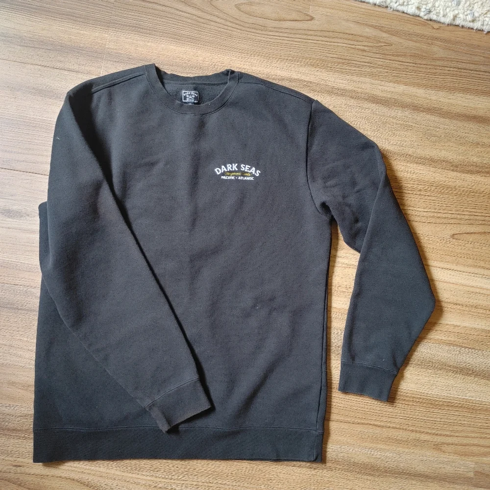 Dark Seas Black Octopus Graphic Sweatshirt